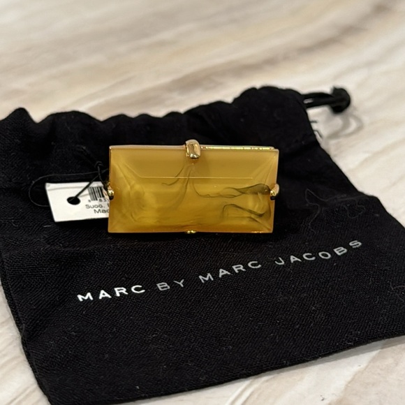 Marc Jacobs Ring Double Finger Gemstone Ring NWT - Picture 5 of 9